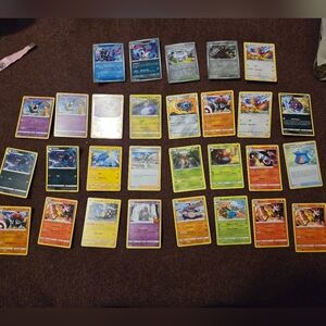 Pokemon Card Uncommon Lot Of 29
